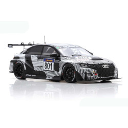 Audi RS3 LMS N°801 Nürburgring VLN Endurance 2016 - J Gené/Van der Linde - Miniatura Spark 1/43
