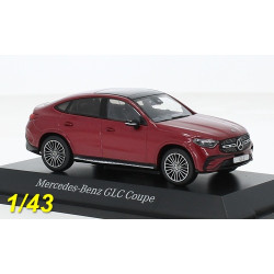 Mercedes GLC Coupe 2023 Burdeos - Miniatura i-Scale 1:43