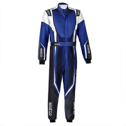 Sparco Prime K Niño Mono Kart Azul/Blanco/Negro