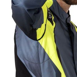 Sparco Prime K Niño Mono Kart Negro/Amarillo Flúor