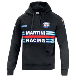 Sudadera Sparco Martini Racing Capucha Negra
