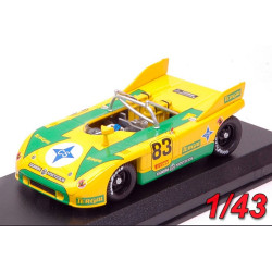 Porsche 908/3 N°83 Cto Europa Montaña 1973 Juan Fernández - Miniatura Best Model 1/43