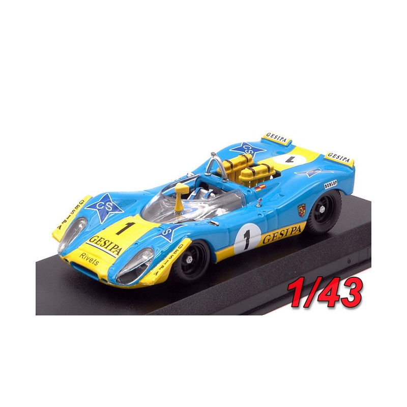Porsche 908/02 Nº1 6 Horas Jarama 1970 Soler Roig/Neuhaus - Miniatura Best Model 1/43