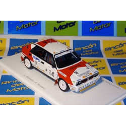 Lancia Delta HF Intergrale 16V N°14 Ralye Cataluña 1991 Monzón - Romani - Miniatura Spark 1/43