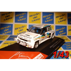 Renault 5 Turbo Nº5 Criterium Luis de Baviera 1984 Sainz/Moya - Miniatura Ixo Escala 1/43