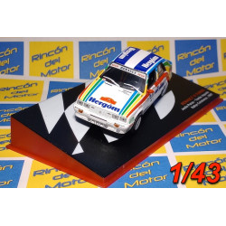 Renault 11 Turbo Rallye Cataluña 1987 N° 11 Puras/Aguado - Miniatura Ixo Escala 1/43