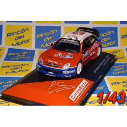 Citroën Xsara WRC 2005 Rallye Acrópolis 2005 N° 2 Sainz/Moya - Miniatura Ixo Escala 1/43