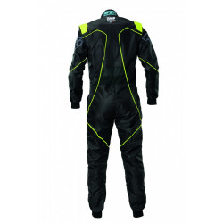 OMP KS-3X Art Style 2 FIA 8877-2022 Mono Karting Negro/Amarillo Fluor