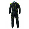 OMP KS-3X Art Style 2 FIA 8877-2022 Mono Karting Negro/Amarillo Fluor