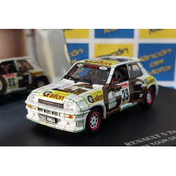 Renault 5 Turbo Tour de France Auto 1982 Nº39 Rouby-Giron - Miniatura 1/43