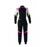 OMP First Evo Elle Mono Competición FIA Negro/Blanco/Fucsia